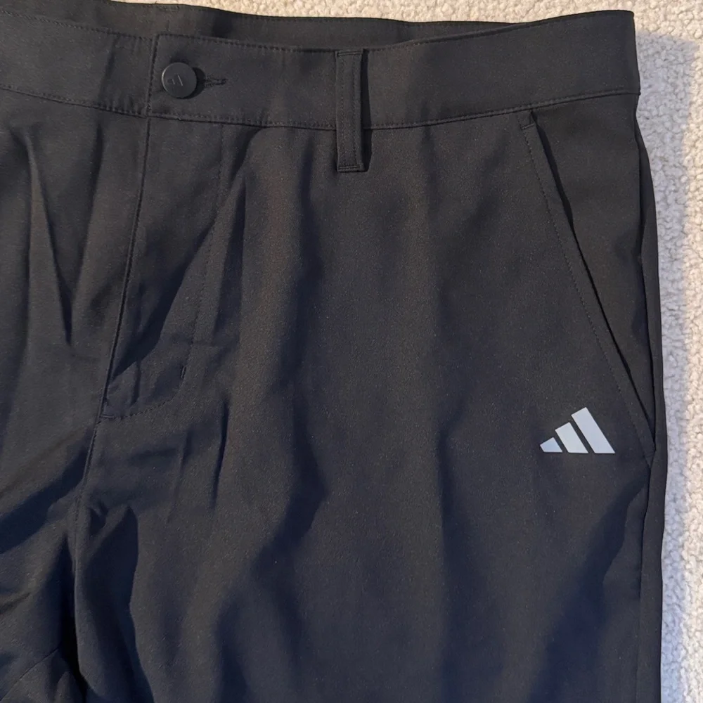 Adidas Adi Advantage Golf Shorts – Men’s Black Performance Fit – Size 36